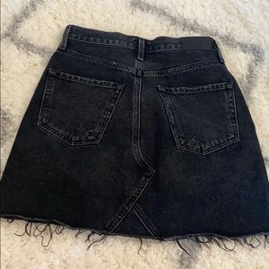 Citizens of humanity black vintage skirt